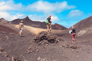 Senderismo por el volcán Sierra Negra - Campos de lava del volcán Chico
