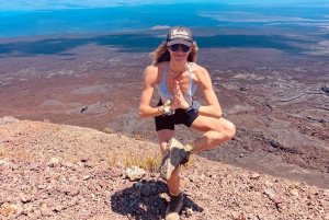 Senderismo por el volcán Sierra Negra - Campos de lava del volcán Chico