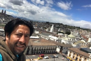 Sosta a Quito, avanti e indietro per l'aeroporto