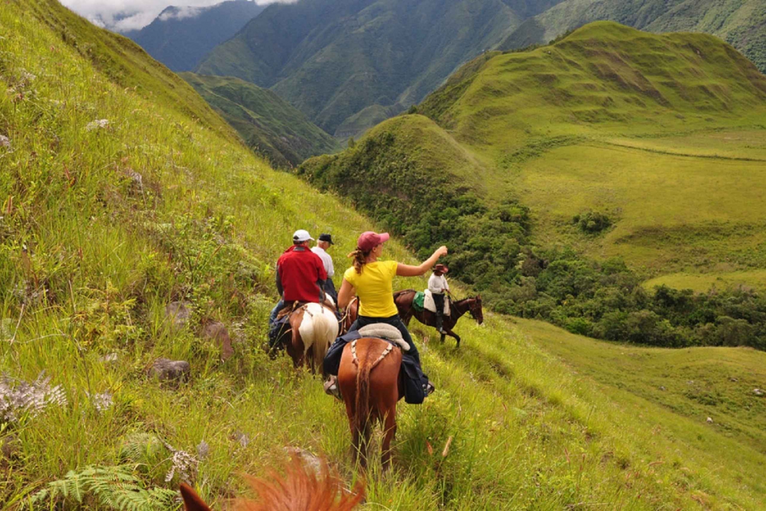 Mitad del Mundo & Horseback Ride at Pululahua Volcano
