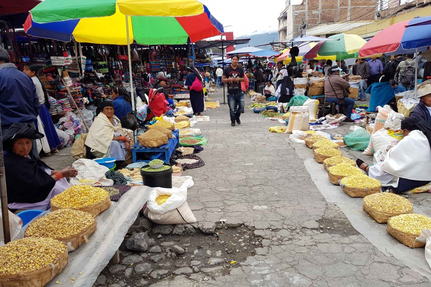 Excursion d'une journée au marché d'Otavalo : Déjeuner et billets inclus