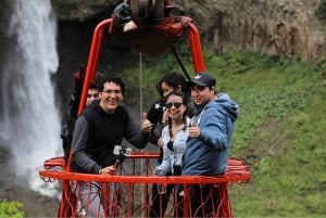 Pailon Del Diablo & Waterfalls Route + Mano de Dios + Tree House Ec.