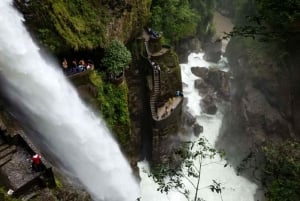 Pailon Del Diablo & Waterfalls Route + Mano de Dios + Tree House Ec.