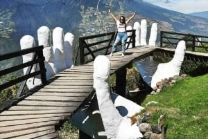 Pailon Del Diablo & Waterfalls Route + Mano de Dios + Tree House Ec.
