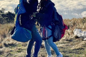 Parapente حول كيتو: مراقبة مدينة Parapente