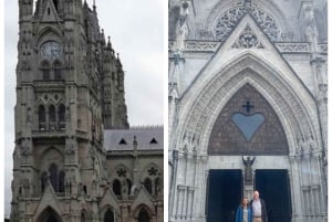 Visite privée, Tour de ville de Quito avec téléphérique et Mitad del Mundo