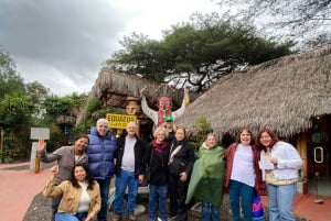 VISITE PRIVÉE ET EXCLUSIVE DE LA VILLE : Quito coloniale, téléphérique, Mitad del Mundo