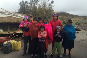 Quilotoa Lagune Tagestour in kleinen Gruppen ab Quito