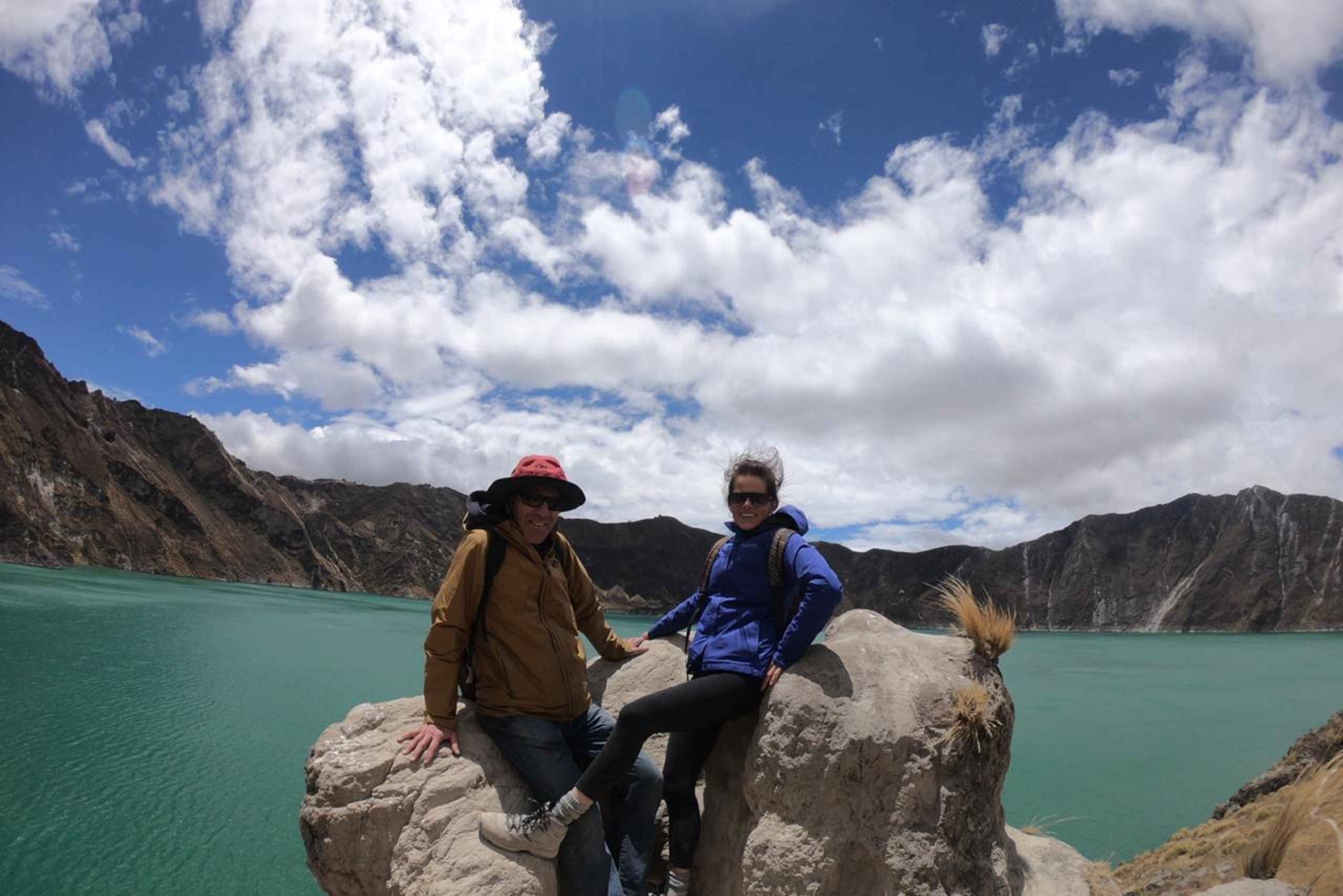 Dagstur i Quilotoa-lagunen