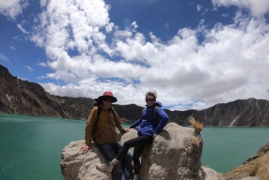 Dagstur i Quilotoa-lagunen