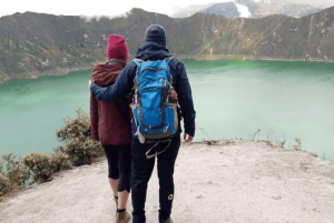 Dagstur i Quilotoa-lagunen