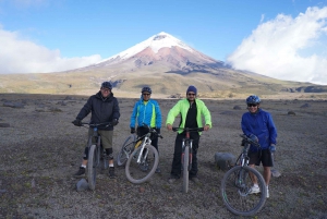 Quito: Bike Tour Around the Cotopaxi Volcano with Lunch