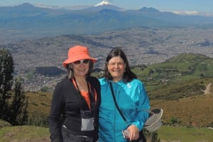 Quito : Tour en téléphérique et visite privée de la ville