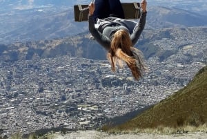 Quito: Köysirata-ajelu ja yksityinen kaupunkikierros