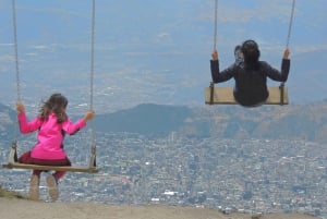 Quito: Köysirata-ajelu ja yksityinen kaupunkikierros