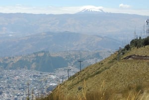 Quito: Köysirata-ajelu ja yksityinen kaupunkikierros