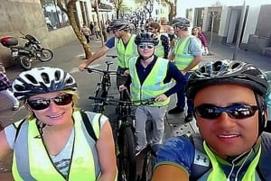Cykeltur i staden Quito