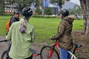 Cykeltur i staden Quito