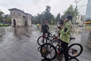 Cykeltur i staden Quito