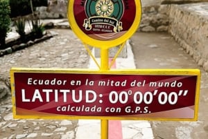 Quito Stadsrondleiding+Mitad del Mundo met Teleferico van de Stad