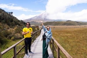 Vanuit Quito: Avontuur van Quito-Cotopaxi-Quilotoa in een dag