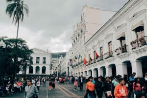 Quito: Od głównego placu do panecillo (bułki)