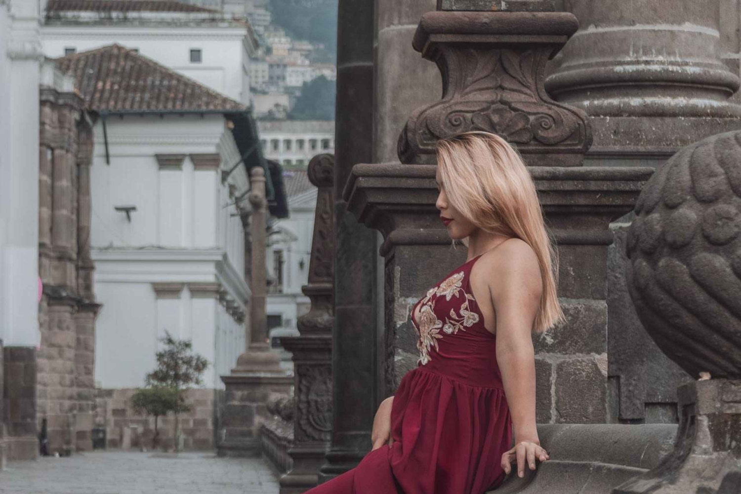 Centro histórico Quito: Sesión de fotos profesional en lugares emblemáticos