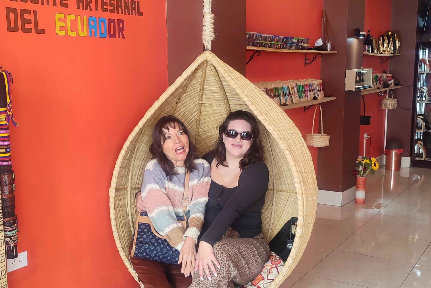 Quito: Historisch centrum, chocoladeproeverij en lunchpakket