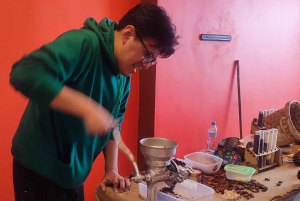 Quito: Historisch centrum, chocoladeproeverij en lunchpakket