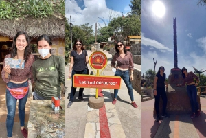 QUITO: MIDT PÅ JORDEN & ARKÆOLOGI HALVDAGSTUR