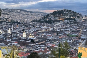 Quito old town and local life