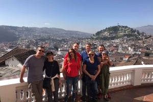 Quito: Tour door de oude stad en het midden van de wereld.
