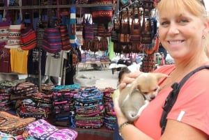 Quito: Otavalo Sightseeing och dagstur till hantverksmarknaden