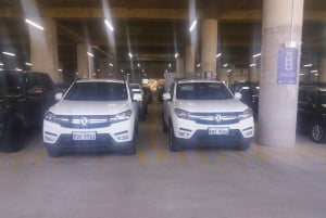 Quito: Privat transport fra lufthavnen til byen
