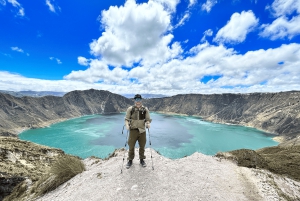 Quito: Quilotoan ohitustie vaelluslaguunille.