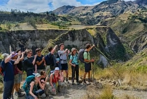 Quito: Quilotoa Loop 4-dagars vandringstur med guide