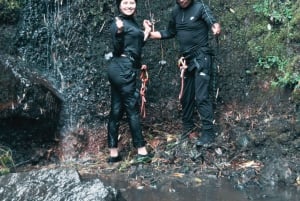 Quito: Rappel in 3 waterfalls of the Volcano, Hiking, Extreme Sports