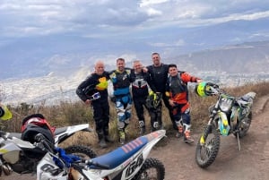 Quito: Enduro-motorcykeltur fra Rucu Pichincha til Mindo