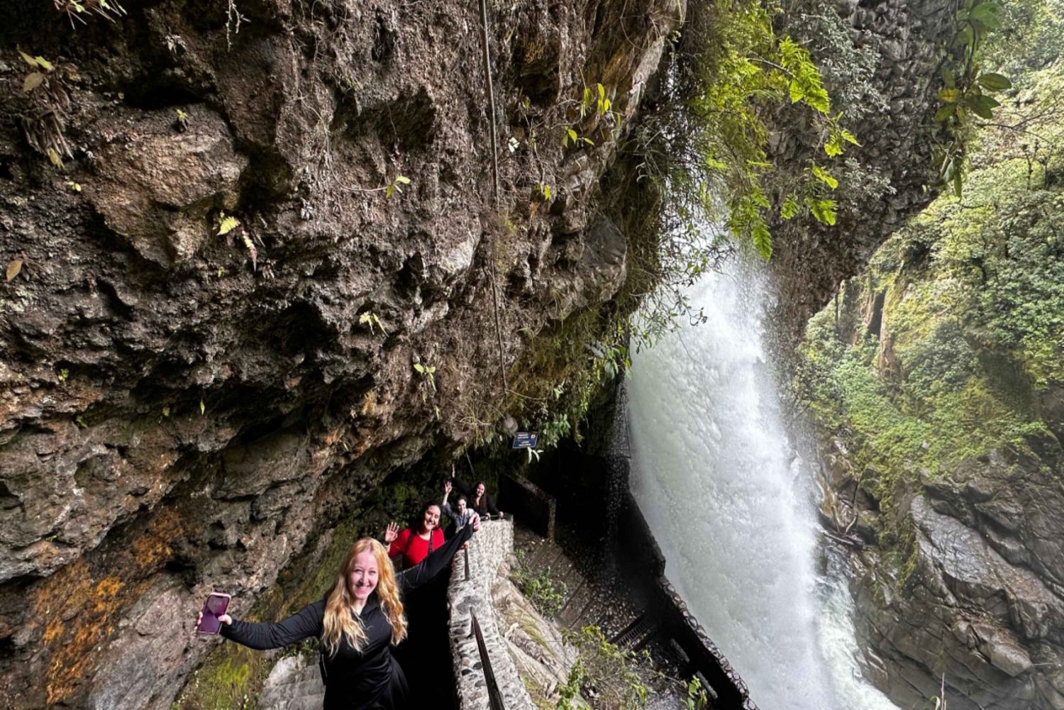 Quito to Baños: Full-Day Adventure with Waterfalls