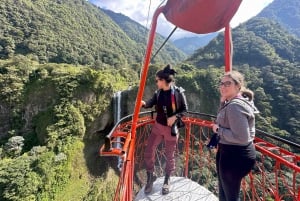 Von Quito nach Baños: Ganztägiges Abenteuer mit Wasserfällen