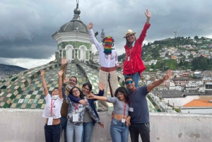 Quito På väg mot himlen Frukost i kupoler