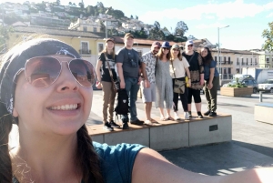 Quitos historiska centrum med familjen: Skattjakt till fots