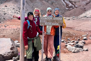 Riobamba : Randonnée pédestre et cycliste sur le volcan Chimborazo avec déjeuner