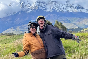 ريوبامبا: جولة ركوب الدراجات والمشي لمسافات طويلة في بركان شيمبورازو مع الغداء