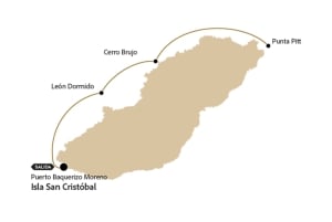 Wyspa San Cristóbal: wycieczka do Punta Pitt z nurkowaniem