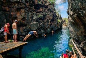Santa Cruz: Half-Day Bay Tour with Snorkeling and Grietas