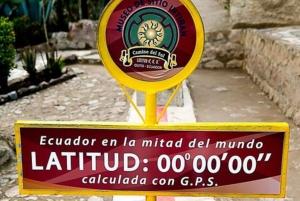 Visita compartida: City Tour+Mitad del Mundo+Teleférico de Quito