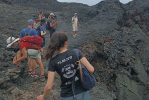 Tour a piedi al vulcano Sierra Negra e al vulcano Chico