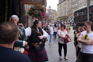 Tour a piedi su misura di Edimburgo in costume d'epoca