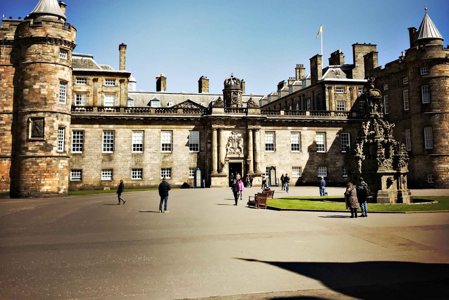 Slot og brosten: 8 timers privat tur i Edinburgh